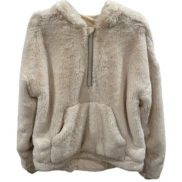 Free People Off the Record Faux Fur Hoodie - Picture 4 of 8